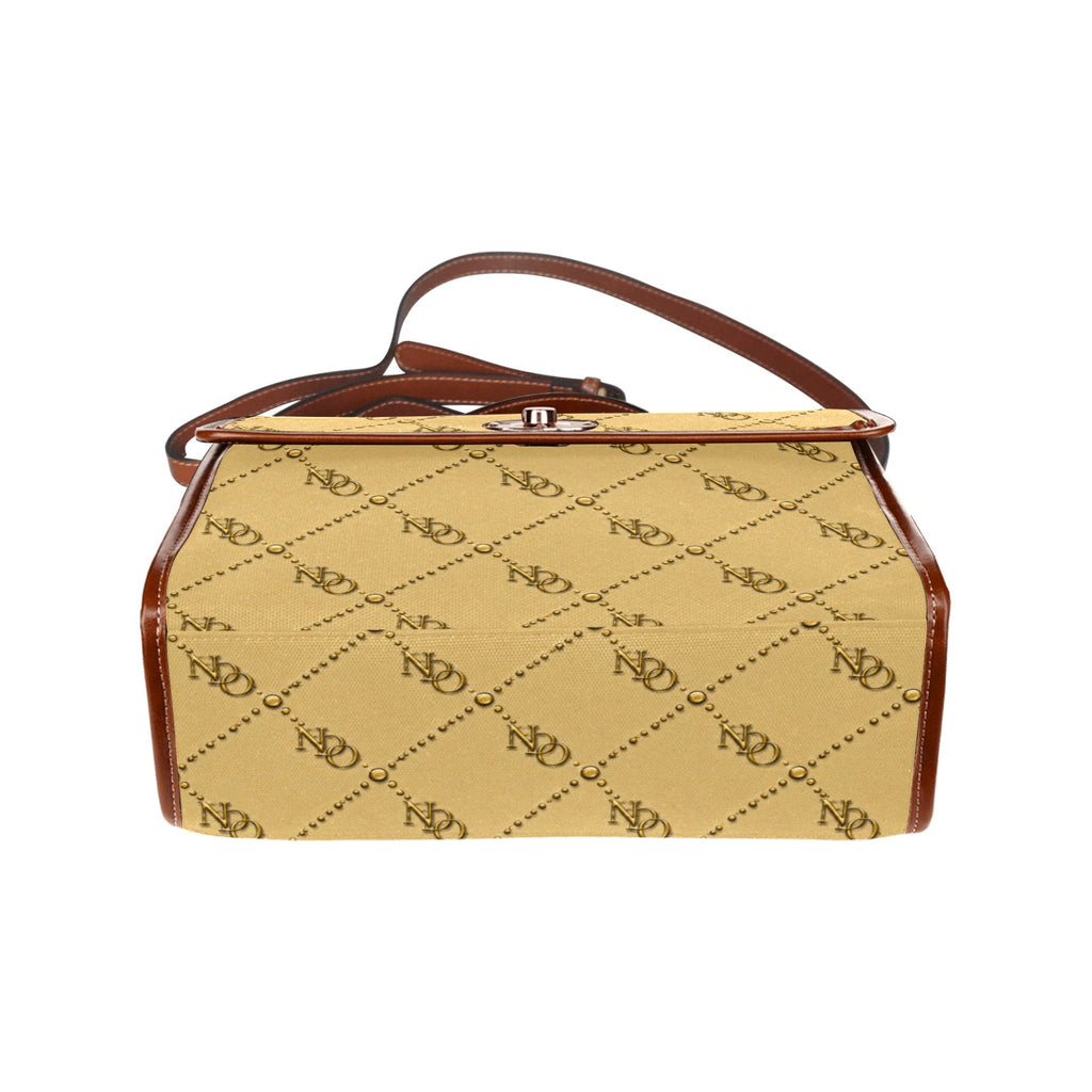 NDO Luxe Waterproof Canvas Bag-Brown (1641)