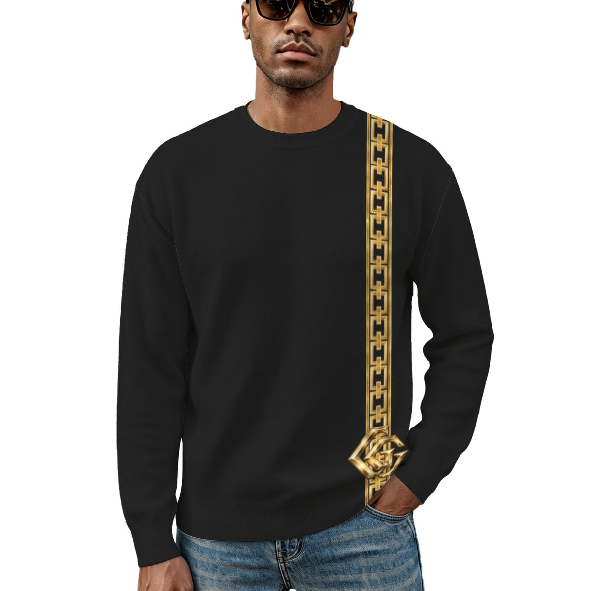 Giamorae Men's Designer Sweater