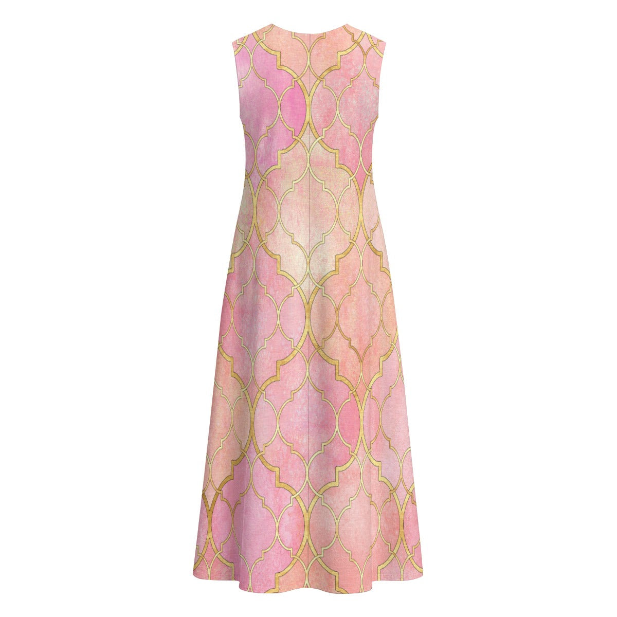 Breezy Women's Sleeveless Dress With Pocket|140GSM Slub Cotton