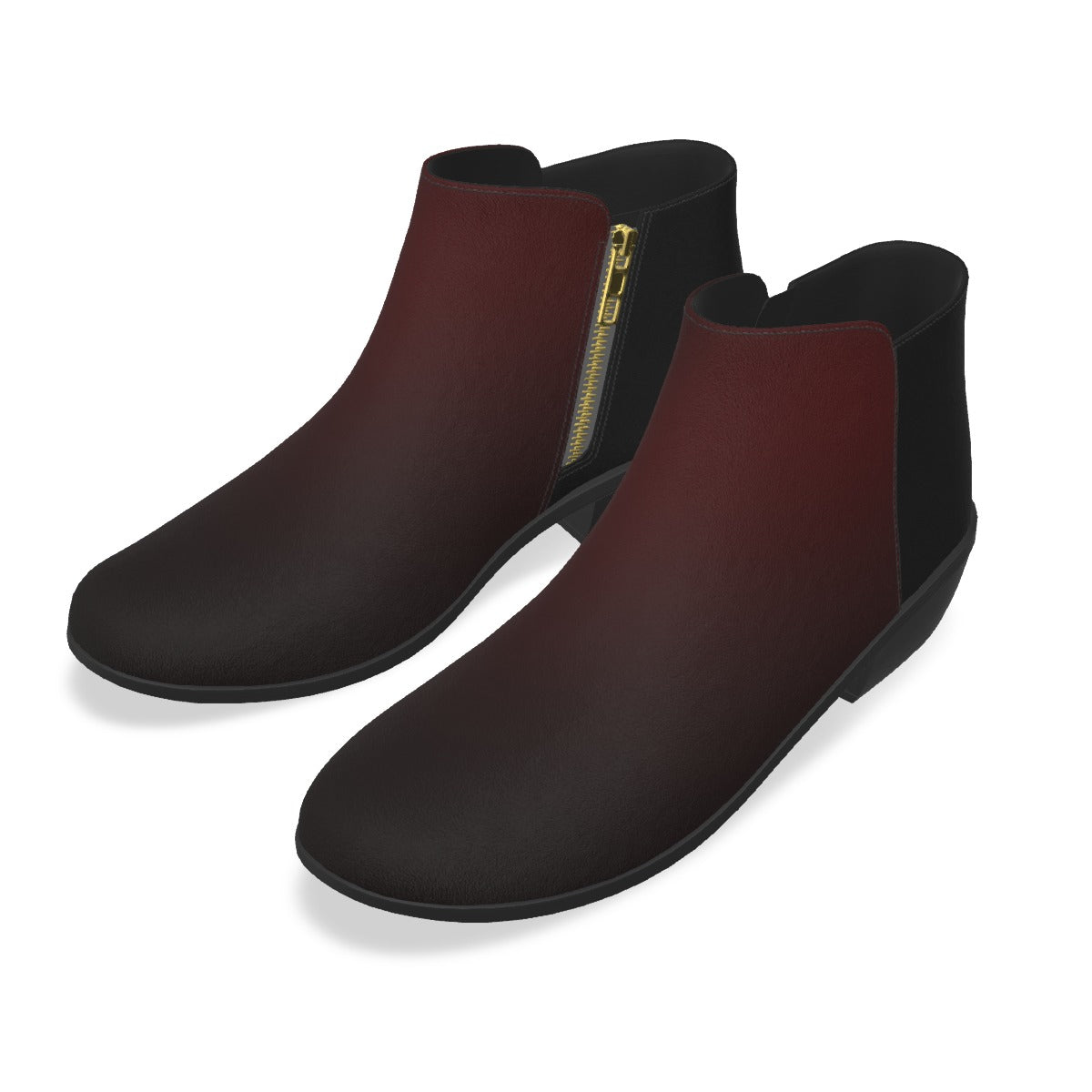 Red Fade Women's Fashion Boots
