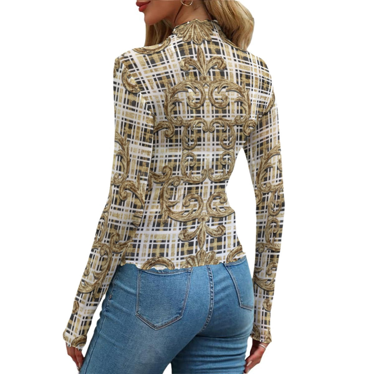 All-Over Print Women's Mesh T-shirt