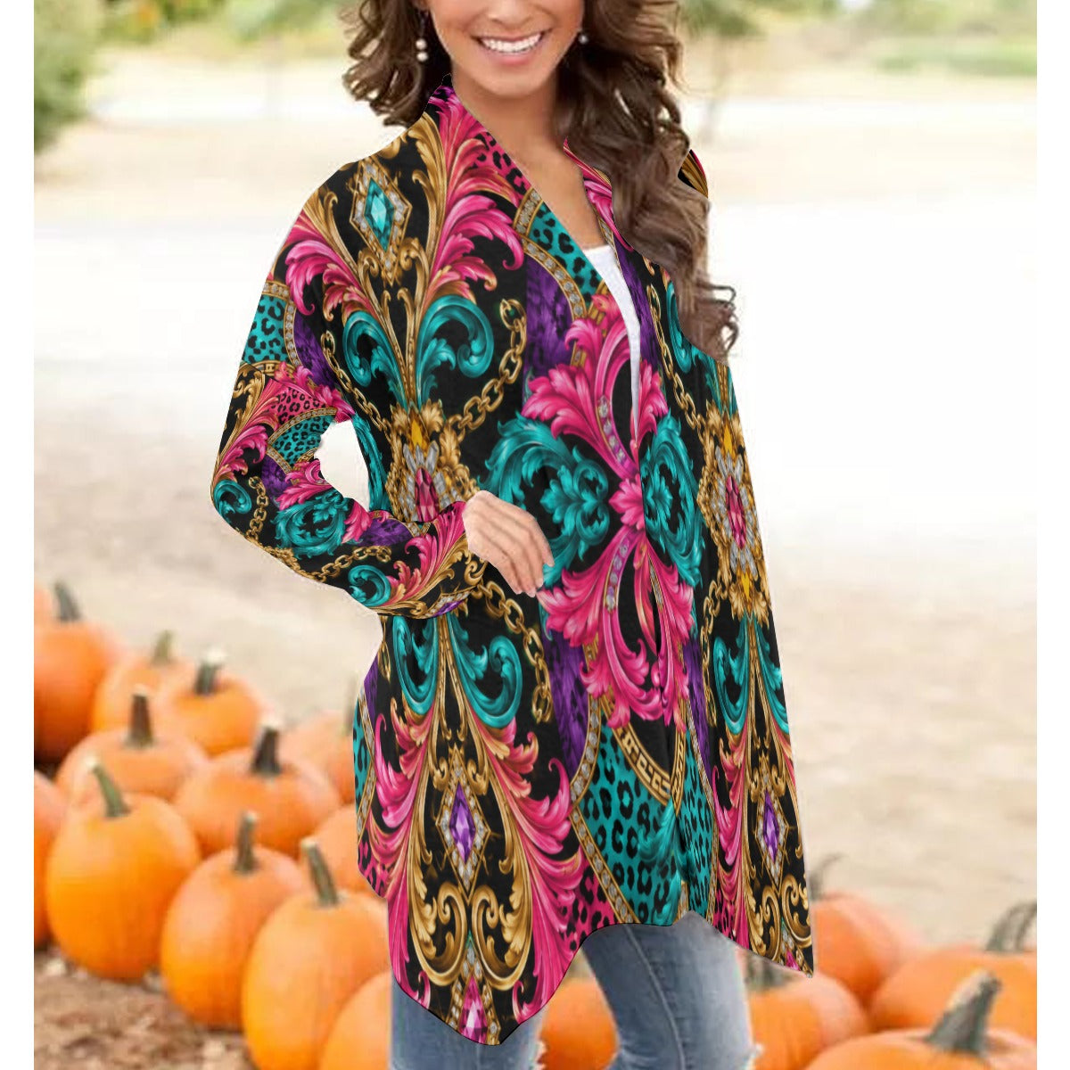 NDO LUXE Animal Women's Cardigan With Long Sleeve