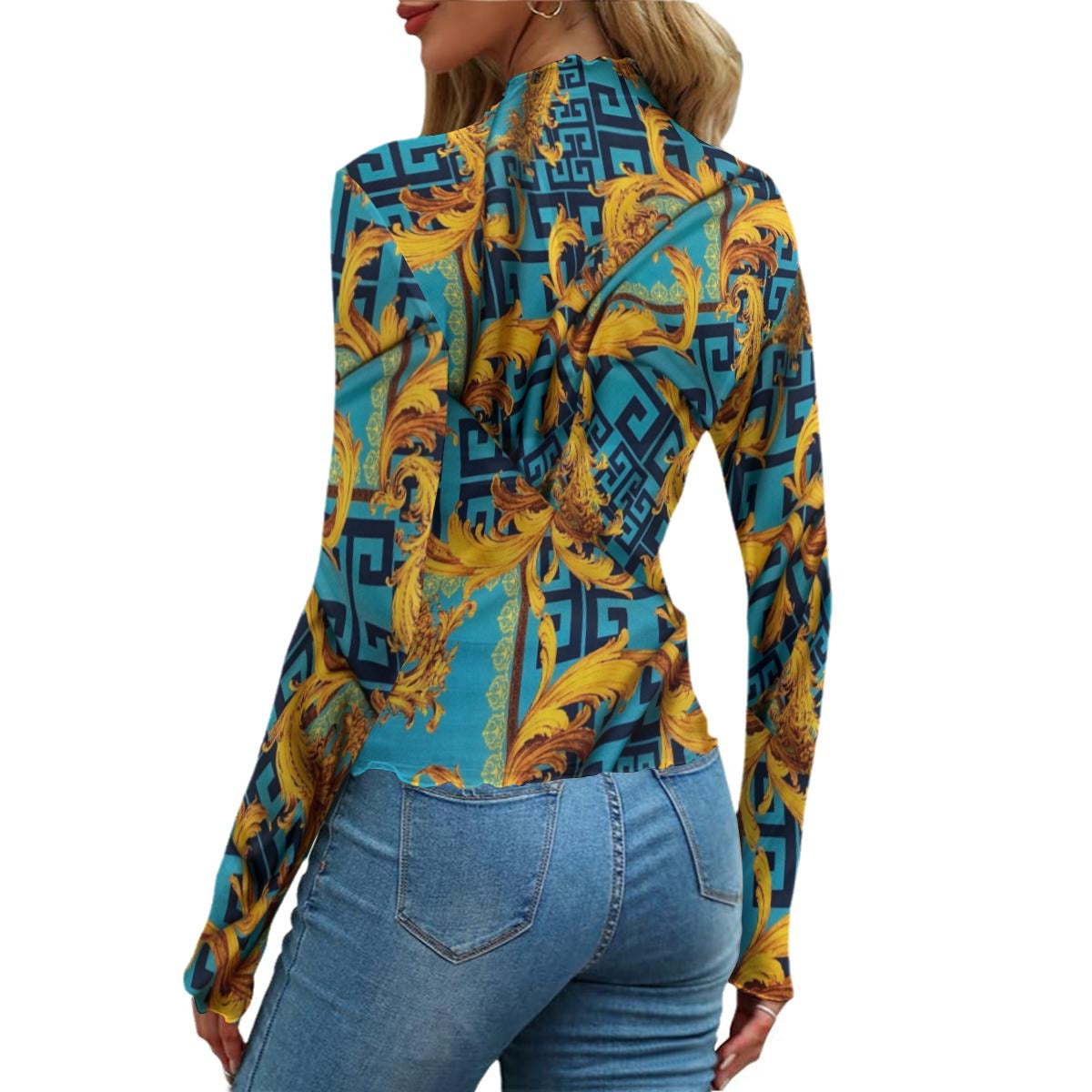 All-Over Print Women's Mesh T-shirt