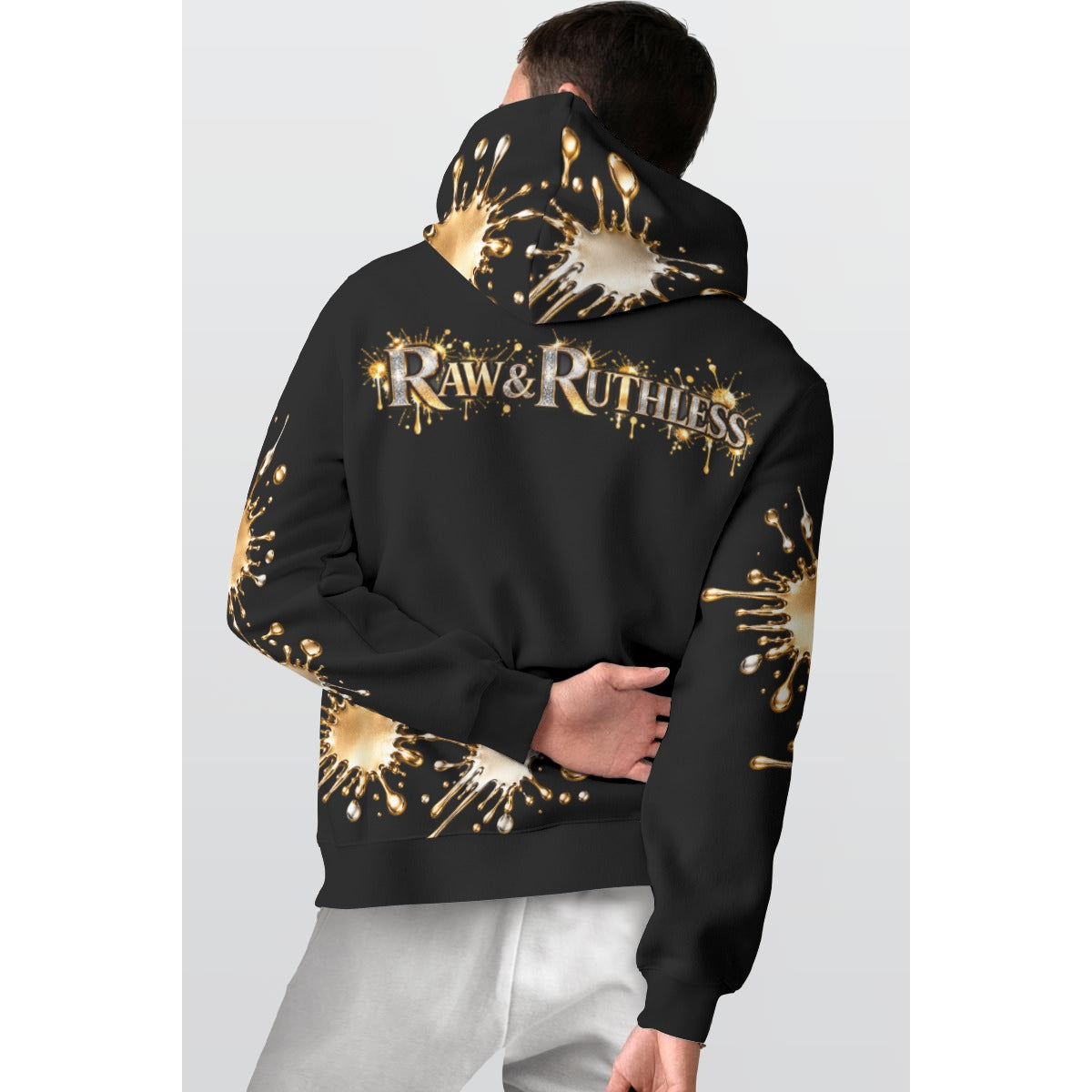 Raw & Ruthless Men's Pullover Hoodie