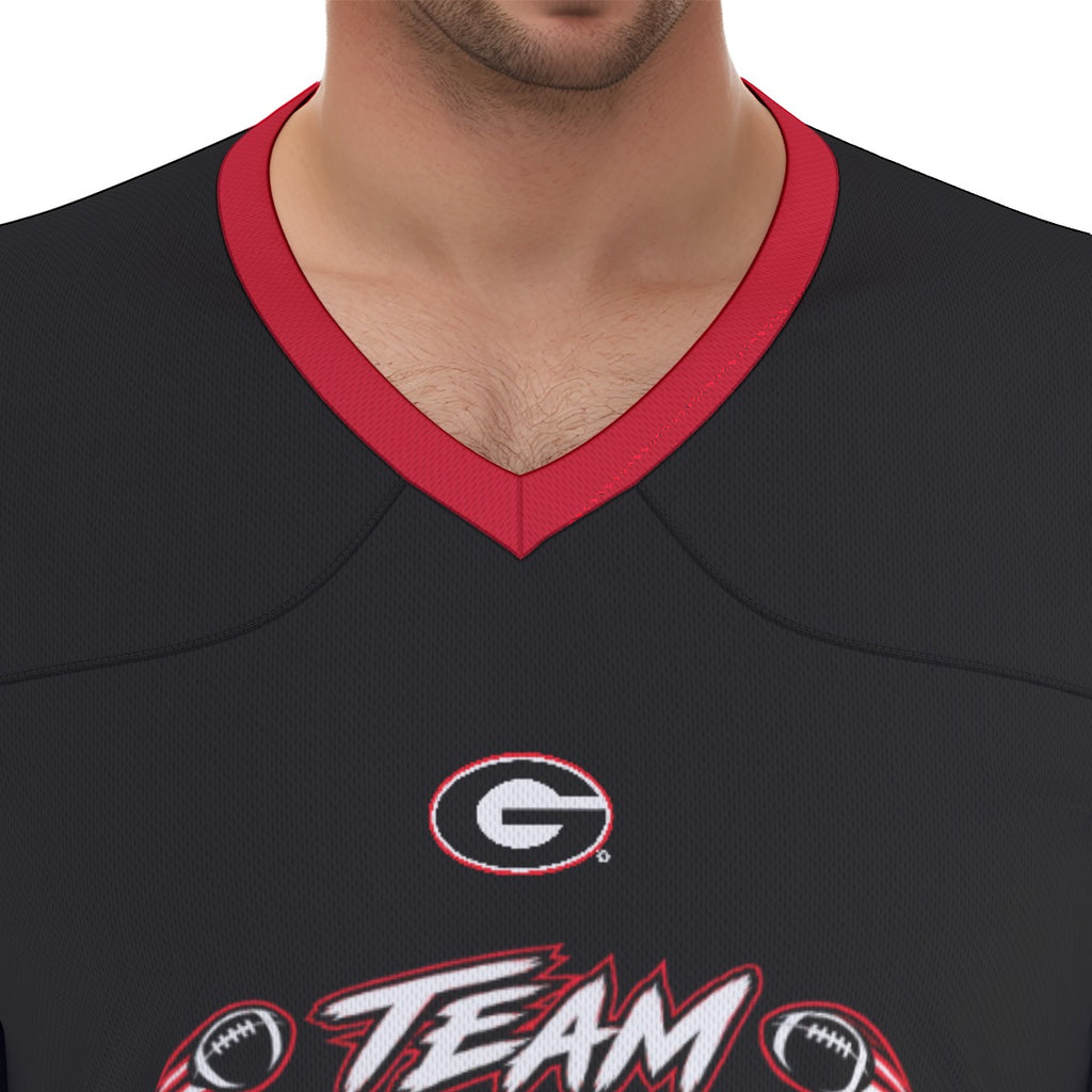 All-Over Print Men's Football  Jersey