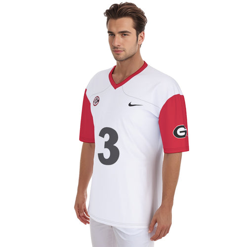 All-Over Print Men's Football  Jersey