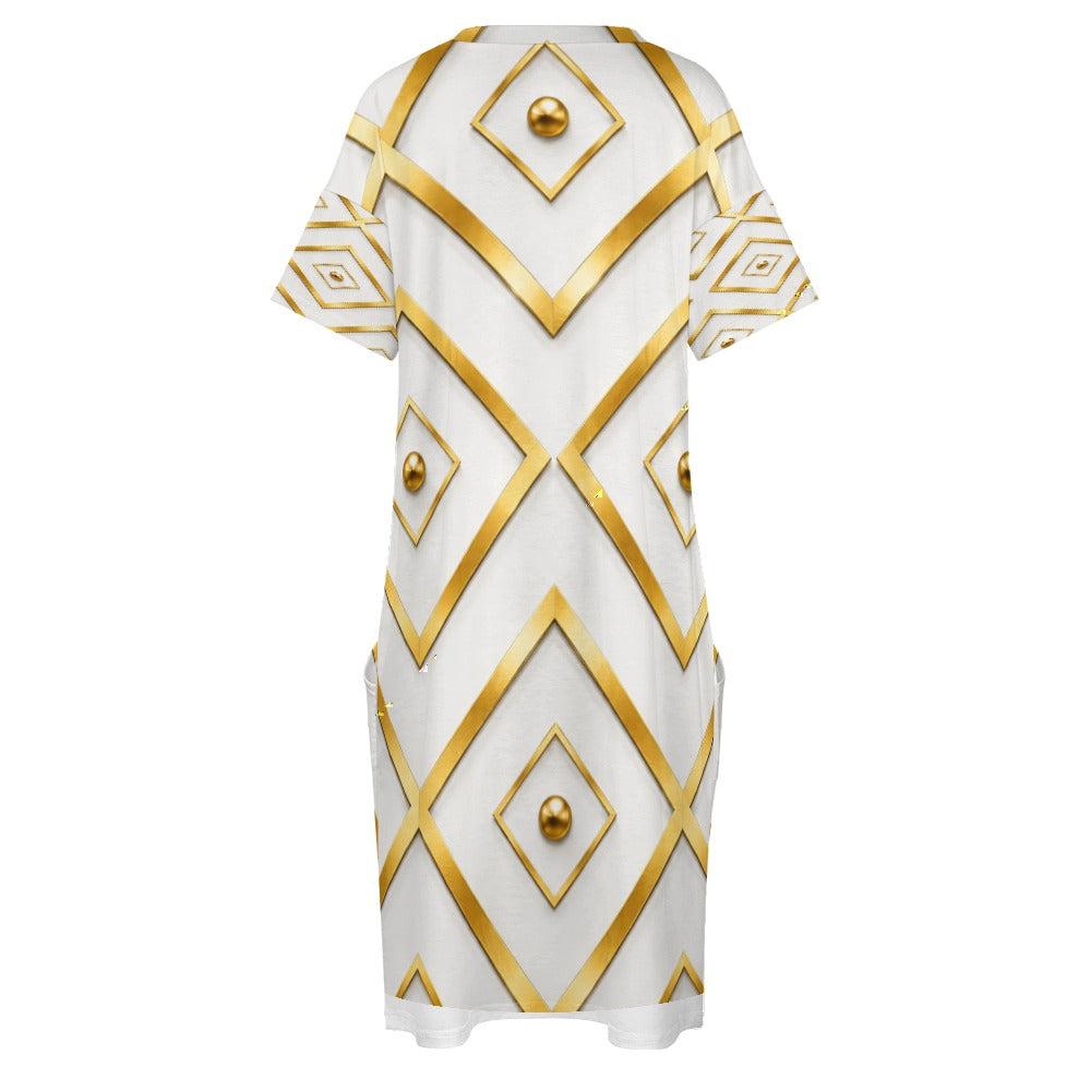 NDO LUXE-Women's Loose pocket dress