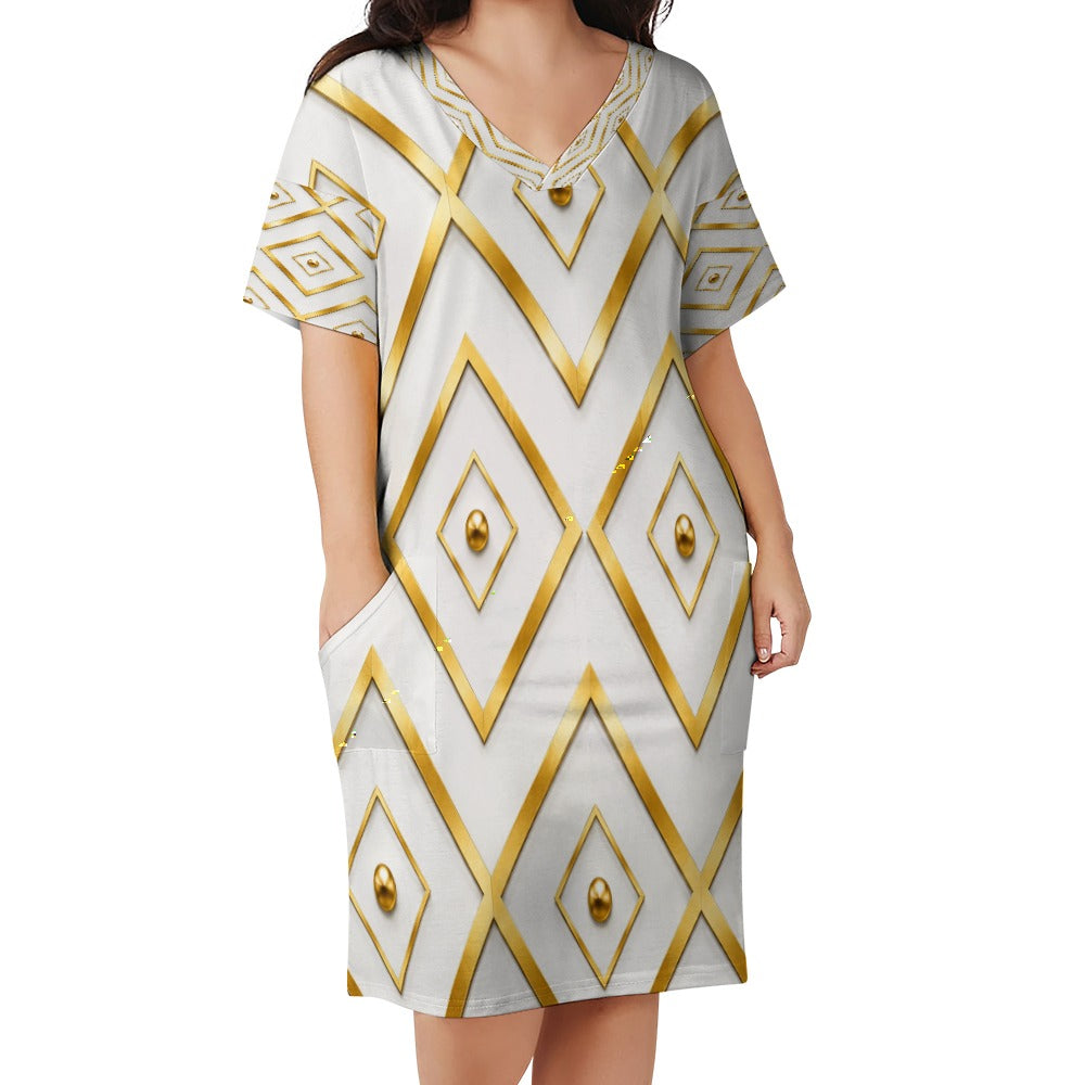 NDO LUXE-Women's Loose pocket dress