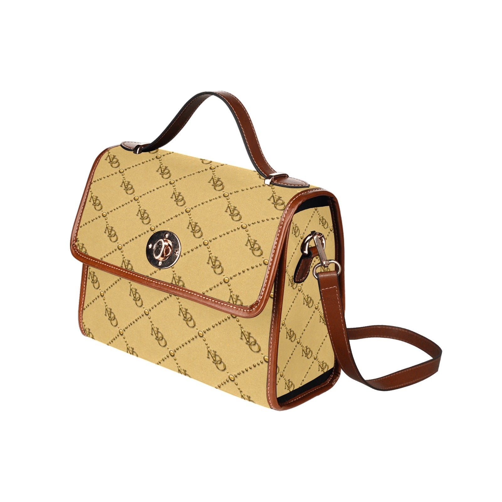 NDO Luxe Waterproof Canvas Bag-Brown (1641)