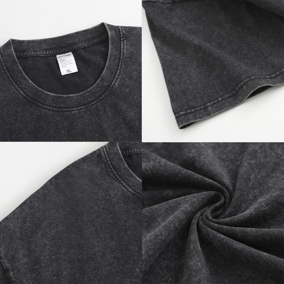 Unisex Heavyweight T-shirt Printed in USA| 230GSM Front  DTG