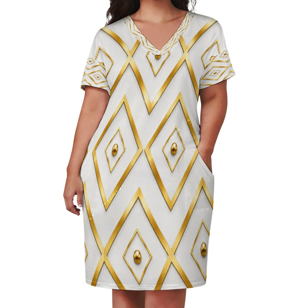 NDO LUXE-Women's Loose pocket dress