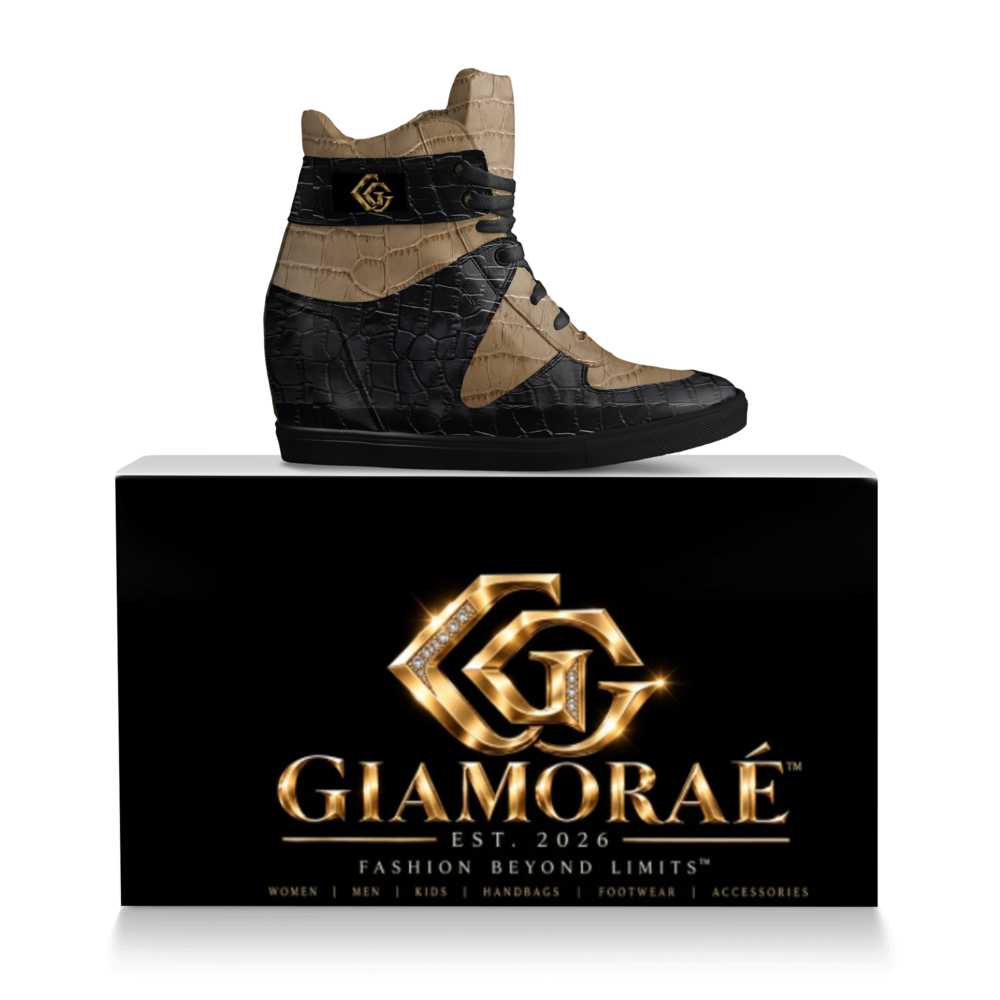 Giamorae Lace Up Wedge Sneaker