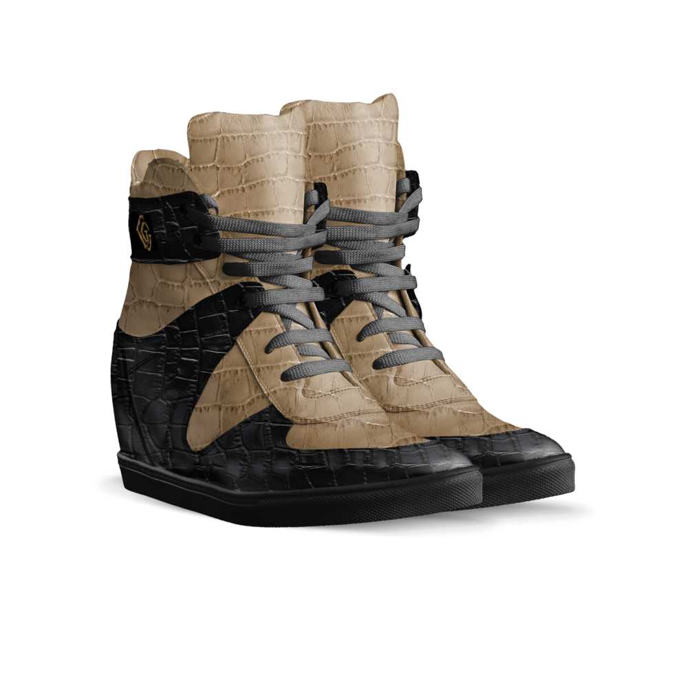 Giamorae Lace Up Wedge Sneaker