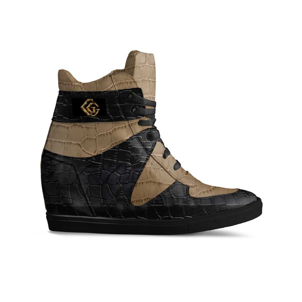 Giamorae Lace Up Wedge Sneaker