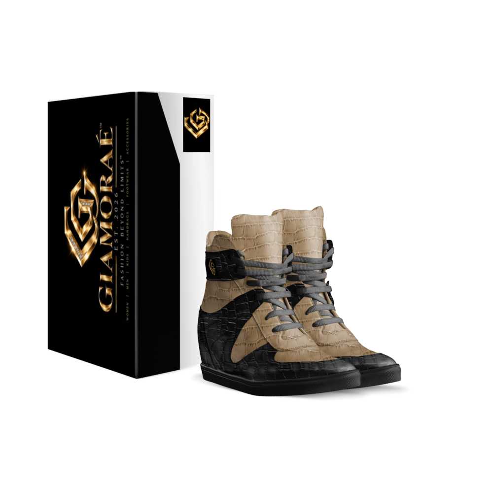 Giamorae Lace Up Wedge Sneaker